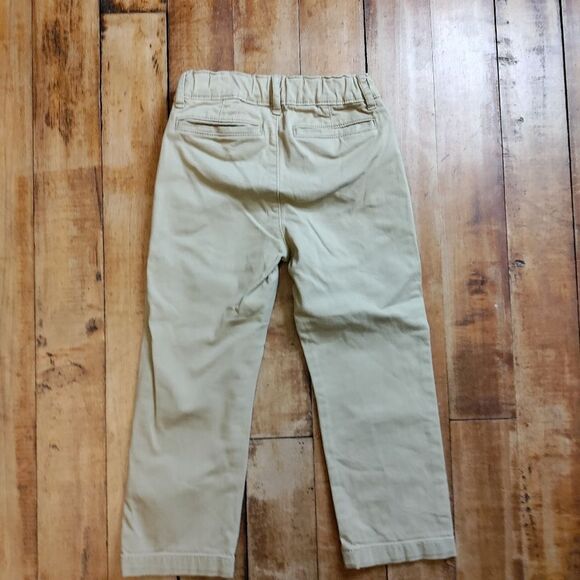 Childrens Place dress pants size 4 Khaki Tan adjustable waist Spring Easter - Picture 3 of 6
